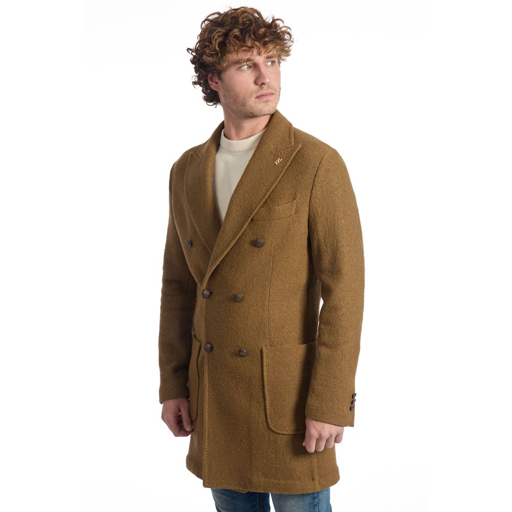 Manteau Roberto Pepe marron