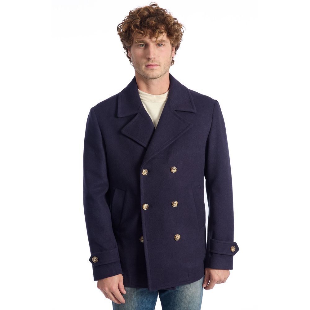 Manteau Roberto Pepe bleu