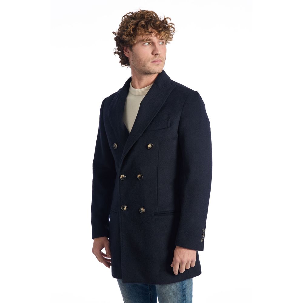 Manteau Roberto Pepe bleu