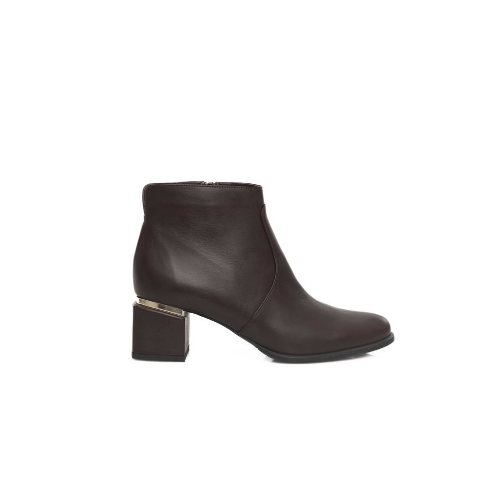 Bottines Cerruti 1881 en cuir bordeaux