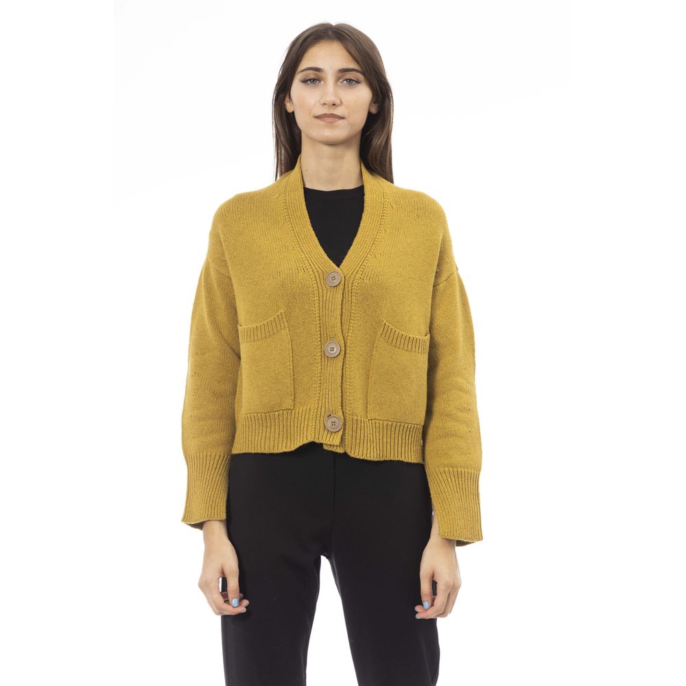 Cardigan Alpha Studio jaune