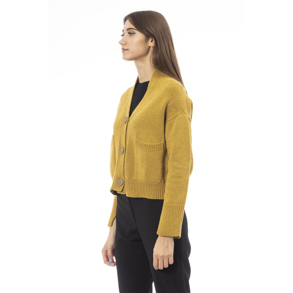 Cardigan Alpha Studio jaune