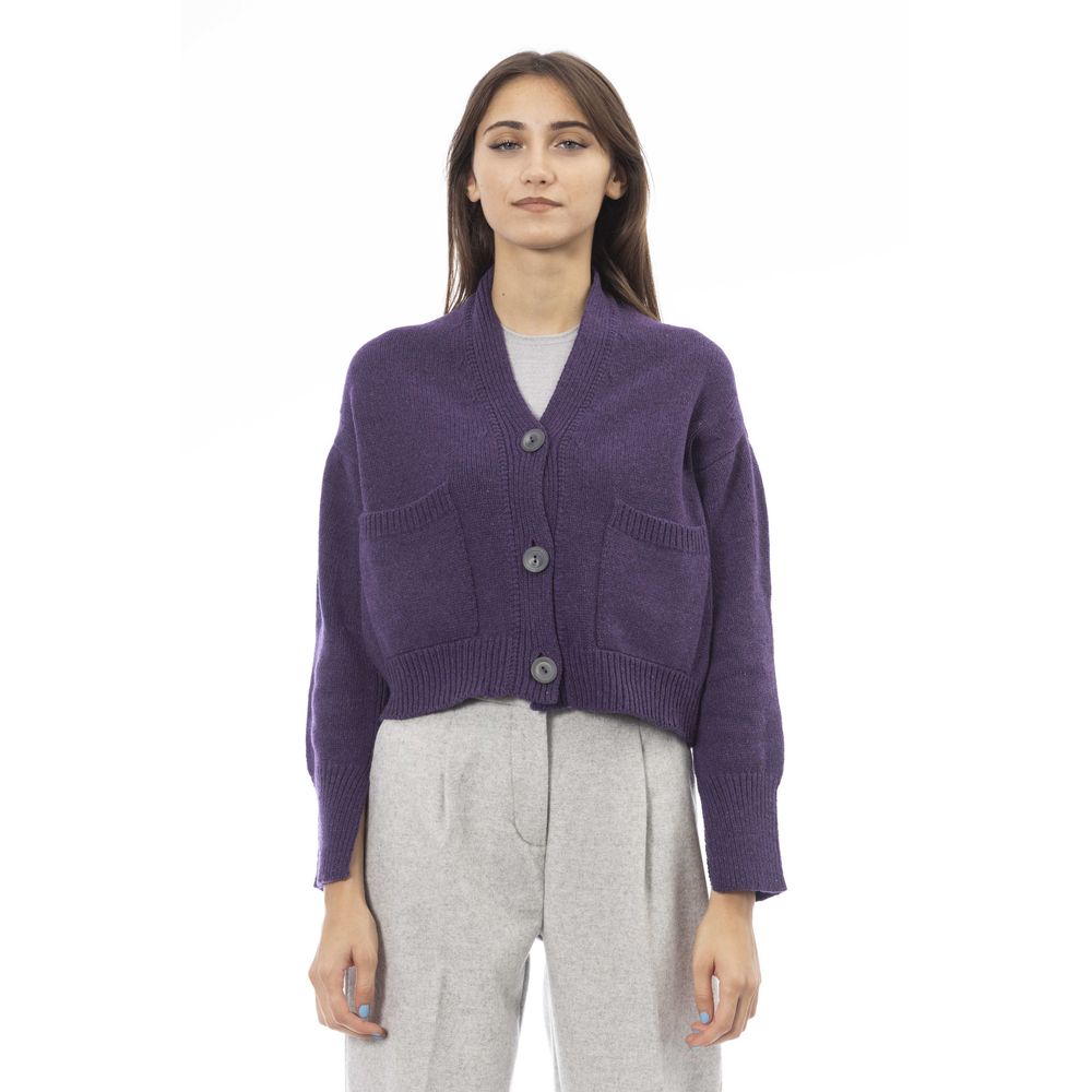 Cardigan Alpha Studio violet