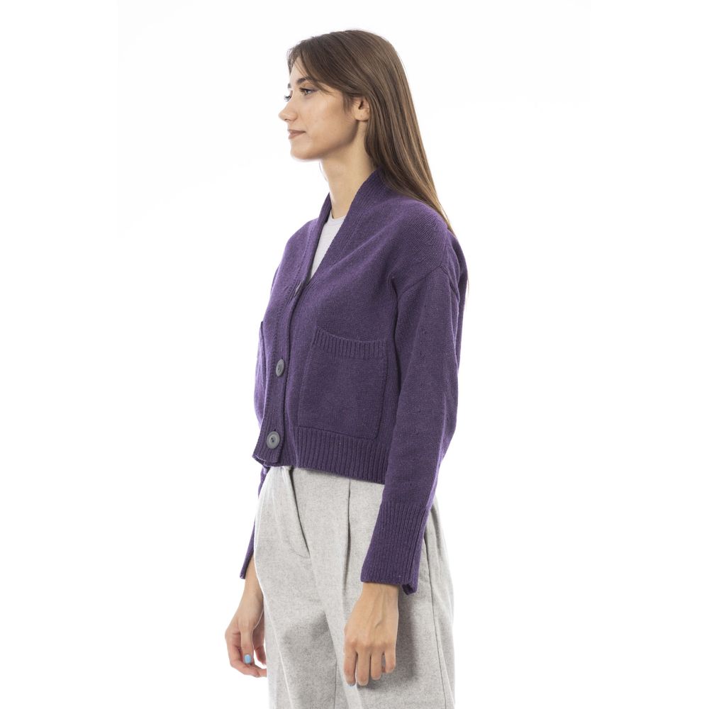 Cardigan Alpha Studio violet