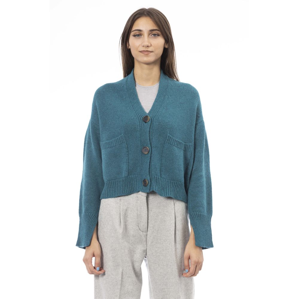 Cardigan Alpha Studio teal