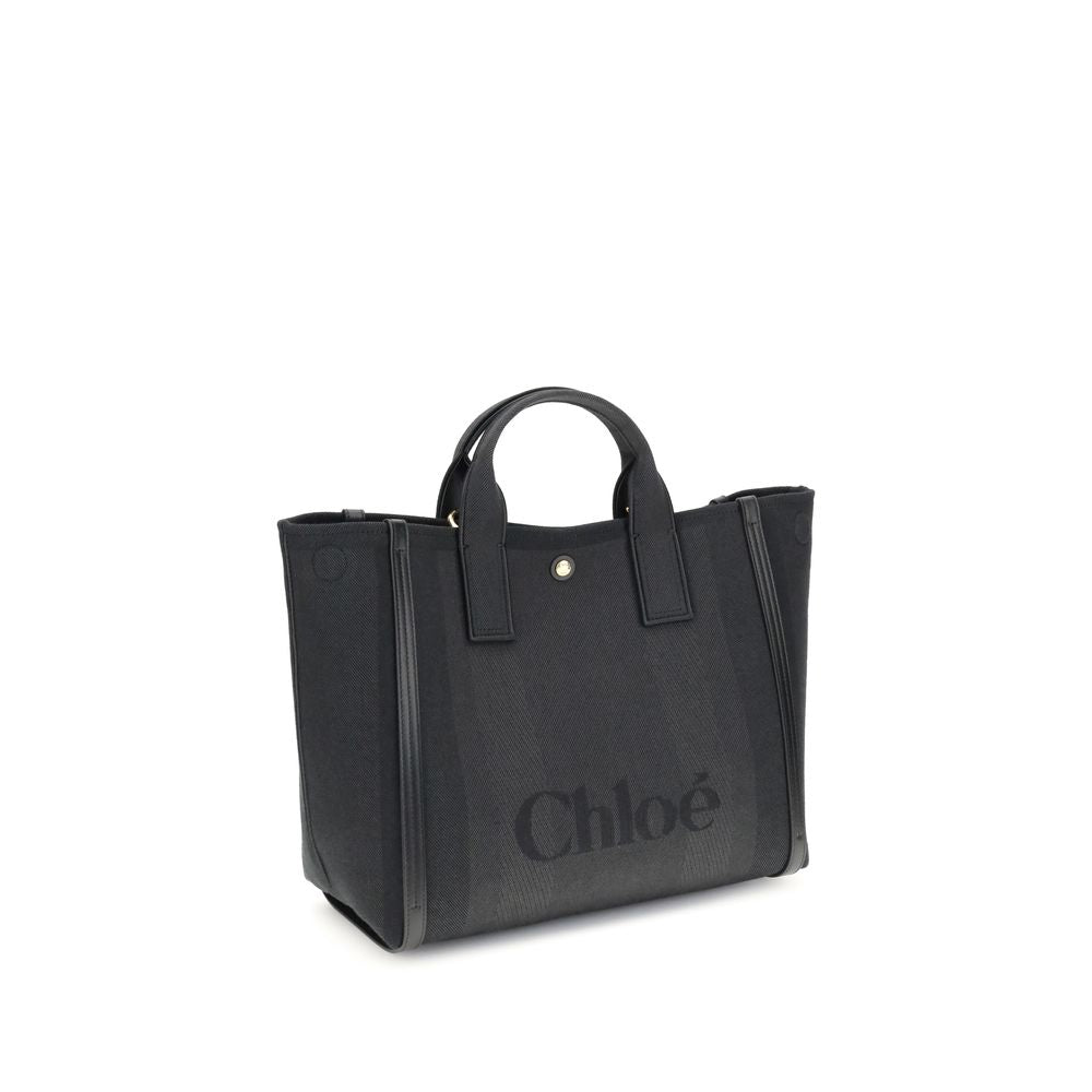 Sac Chloé Carry en cuir noir