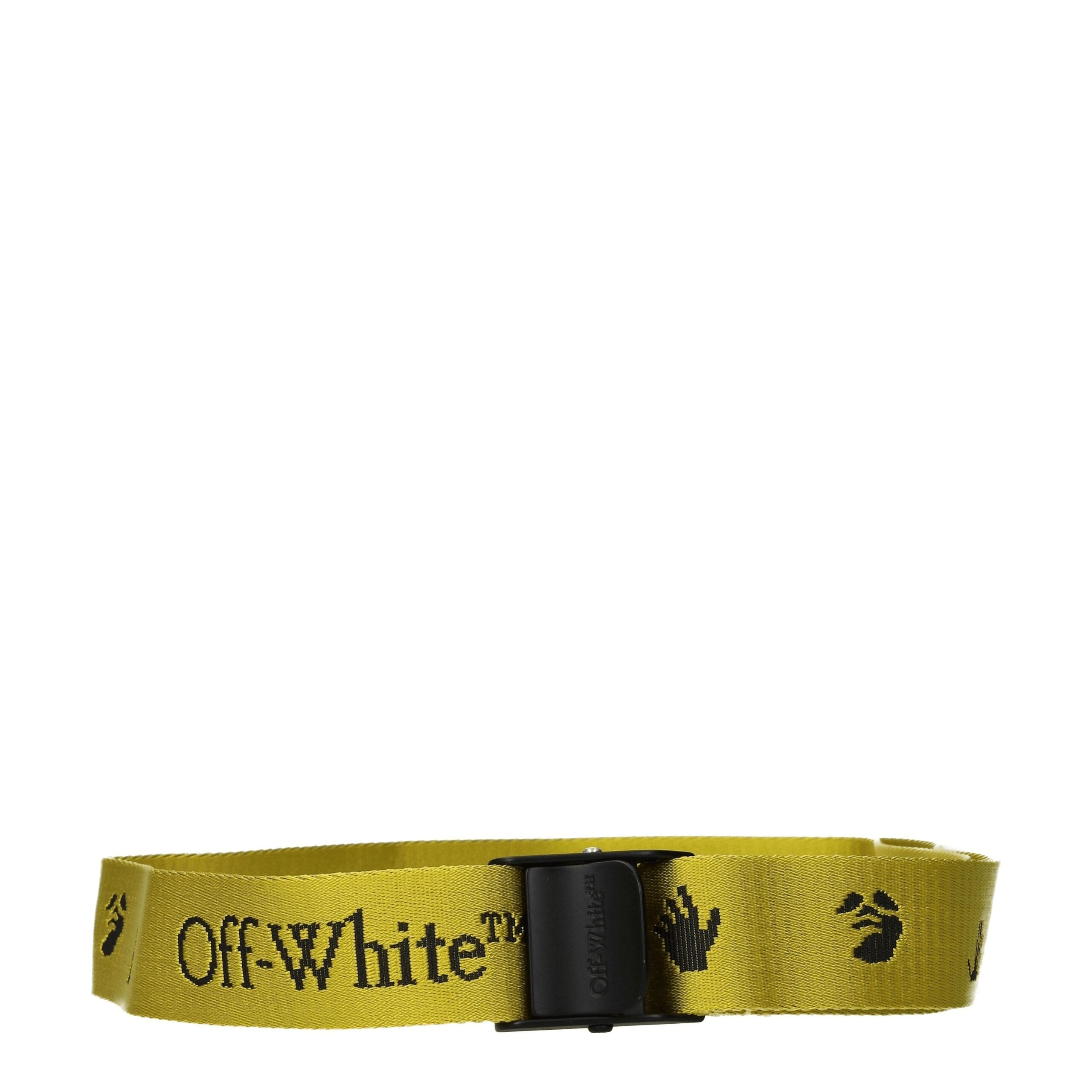 Ceinture Off-White jaune