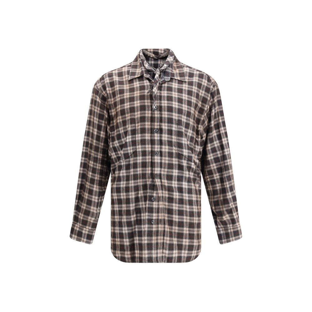 Chemise Dsquared² X Magliano à carreaux