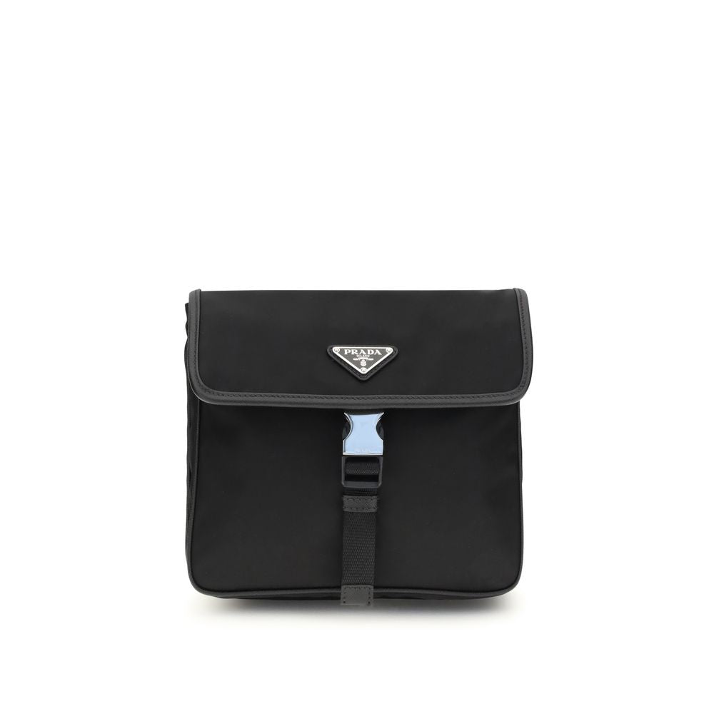 Sac à bandoulière Prada Re-Nylon noir
