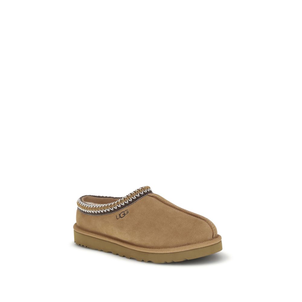 Mules UGG Tasman II en cuir marron