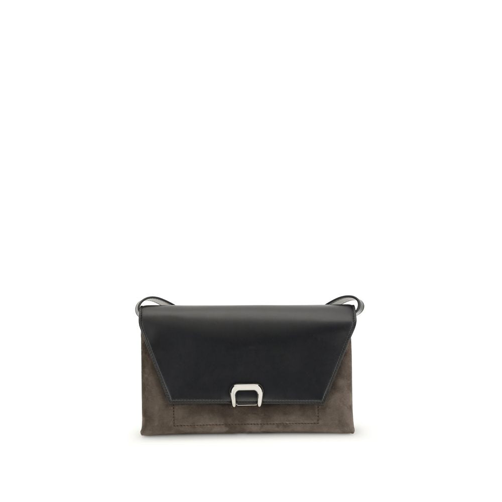 Sac à bandoulière Brunello Cucinelli cuir marron