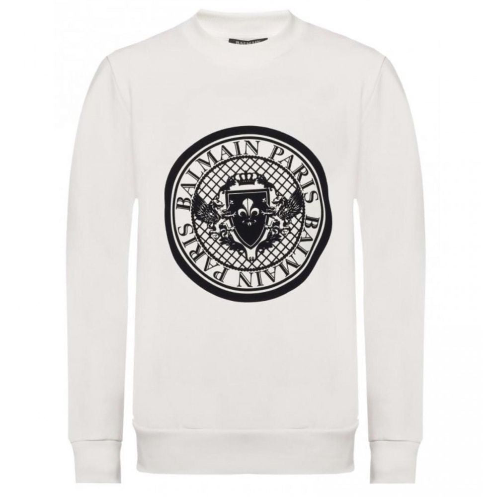 Sweat Balmain blanc