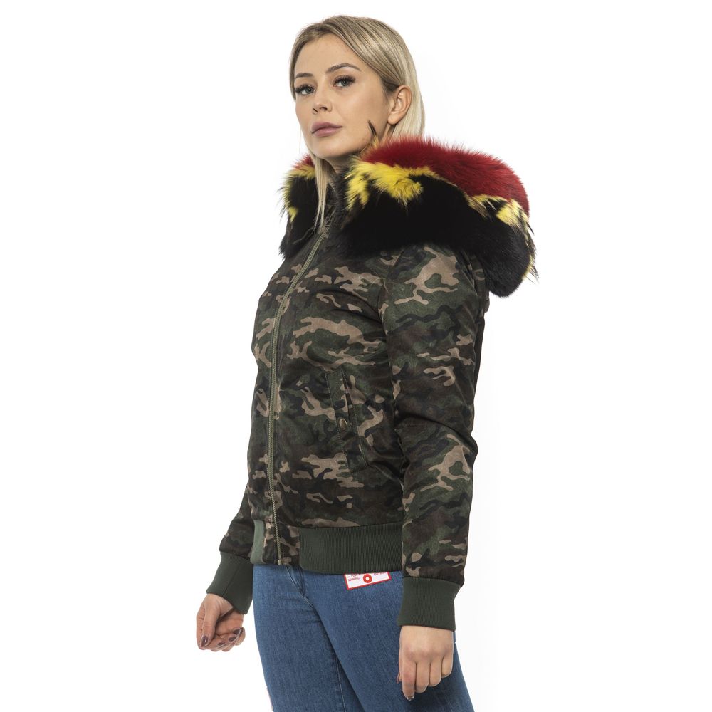 Veste Mr&Mrs Italy camouflage verte