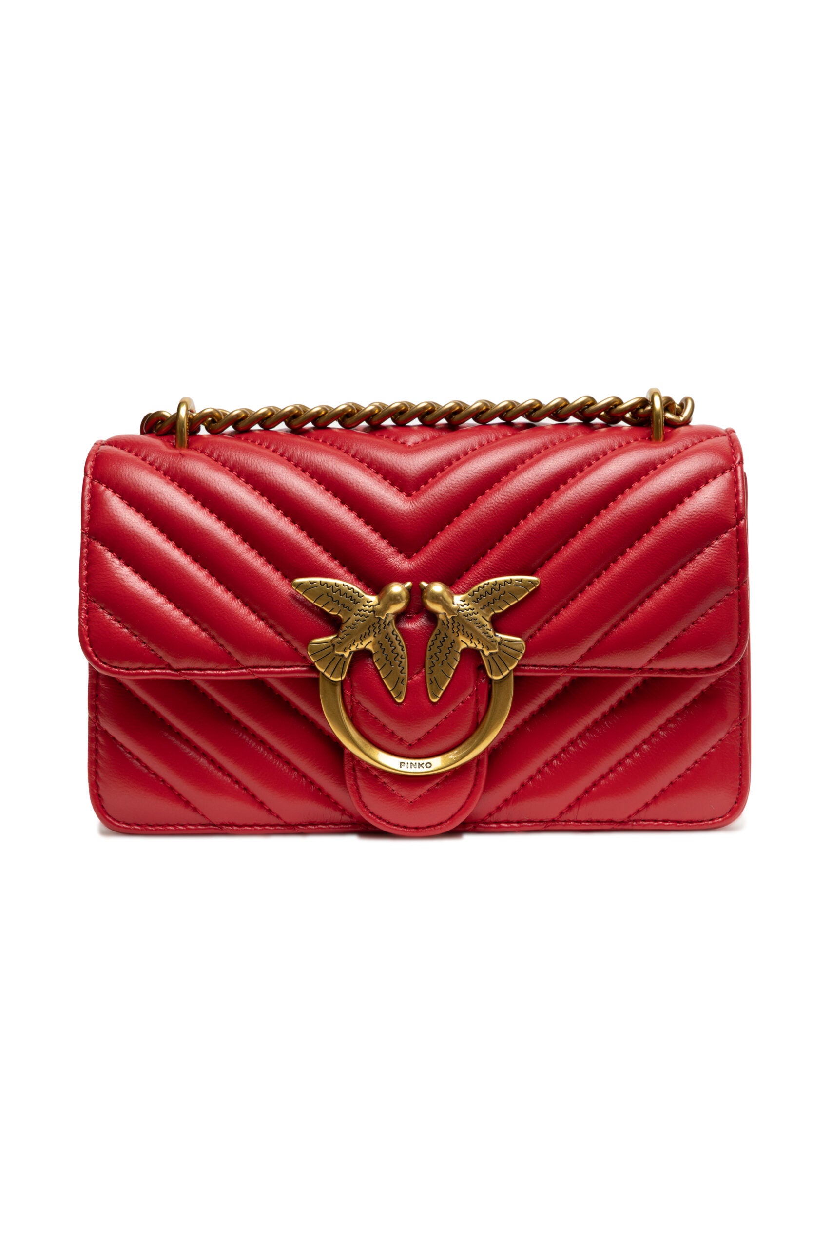 Sac PINKO Mini Love rouge