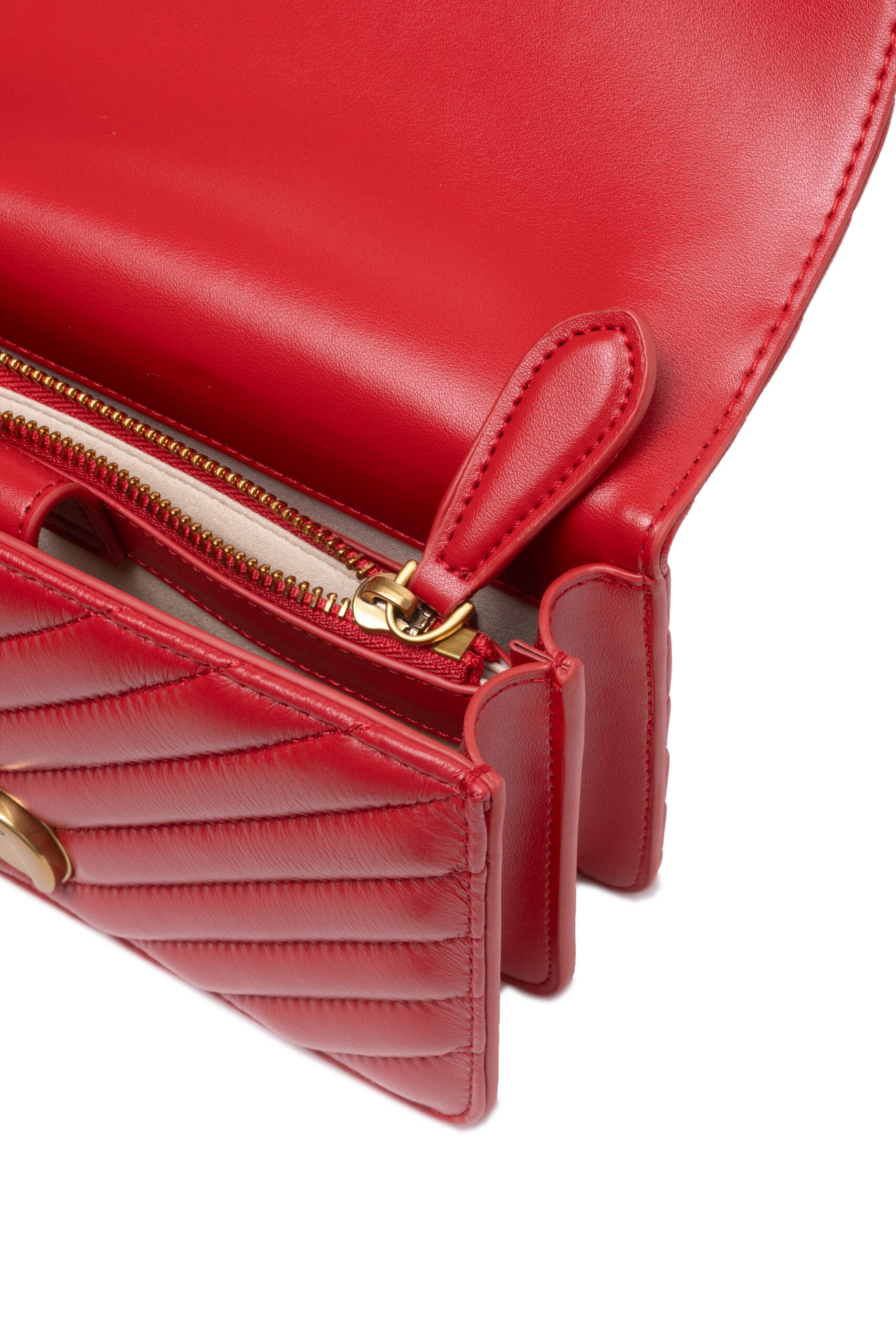 Sac PINKO Mini Love rouge