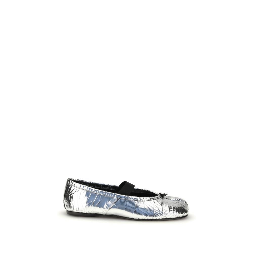 Escarpins Maison Margiela en cuir noirs
