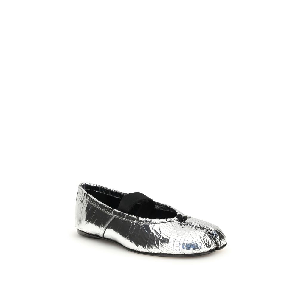 Escarpins Maison Margiela en cuir noirs