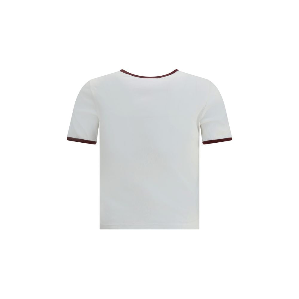 T-shirt Courrèges blanc