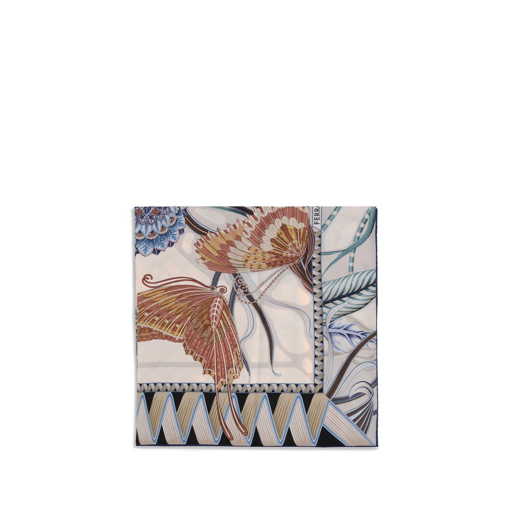 Foulard Ferragamo Giada multicolore