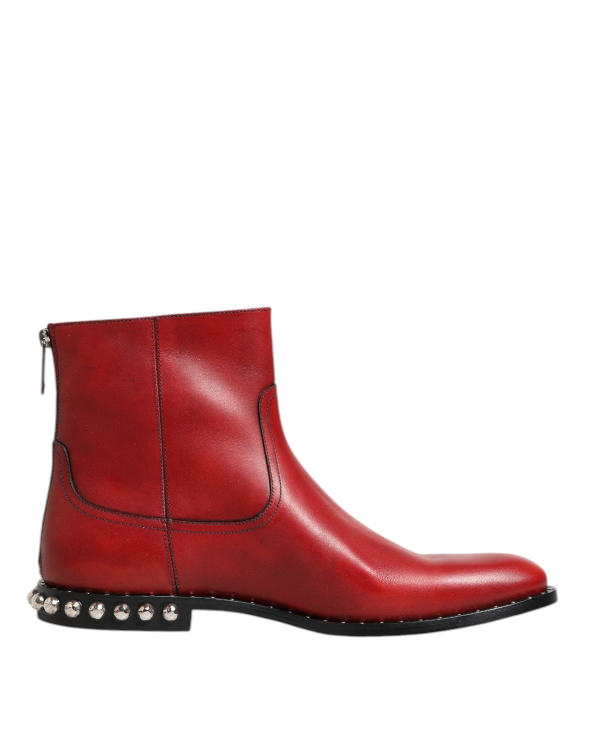 Bottines Dolce & Gabbana rouges