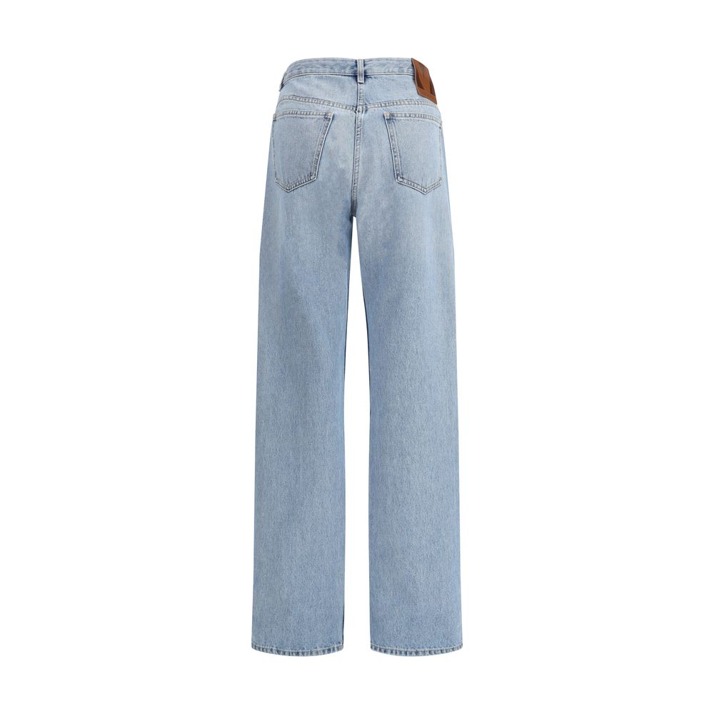 Pantalon Valentino five-pocket bleu