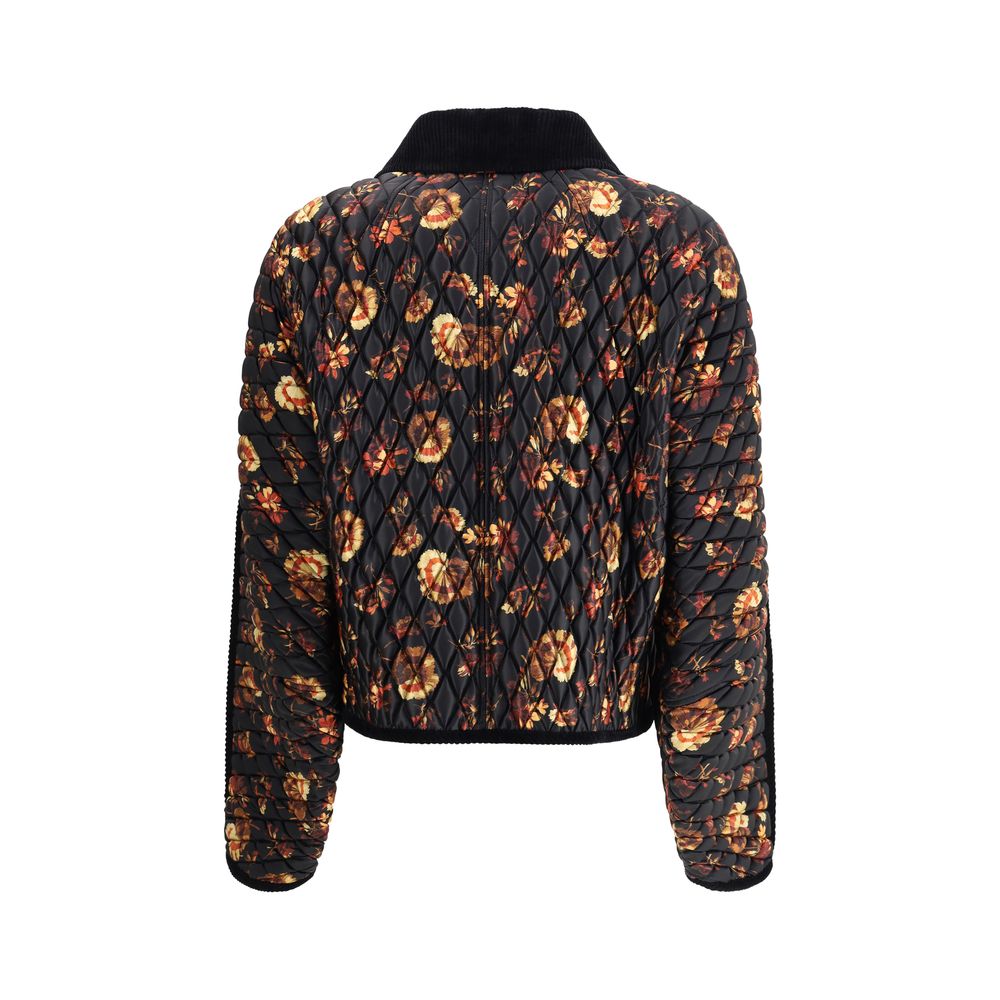 Veste Burberry Floriston en nylon noir
