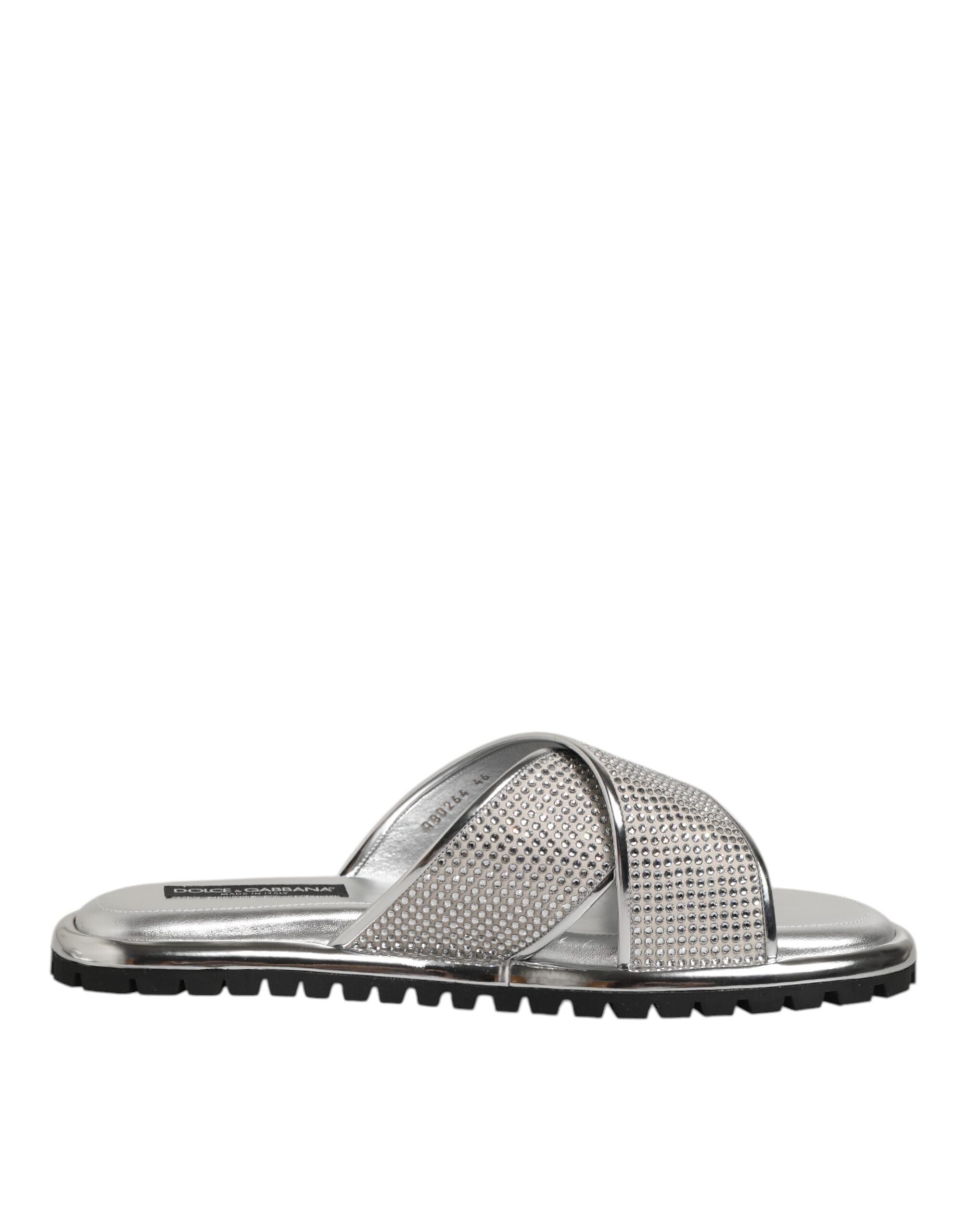 Sandales Dolce & Gabbana argentées