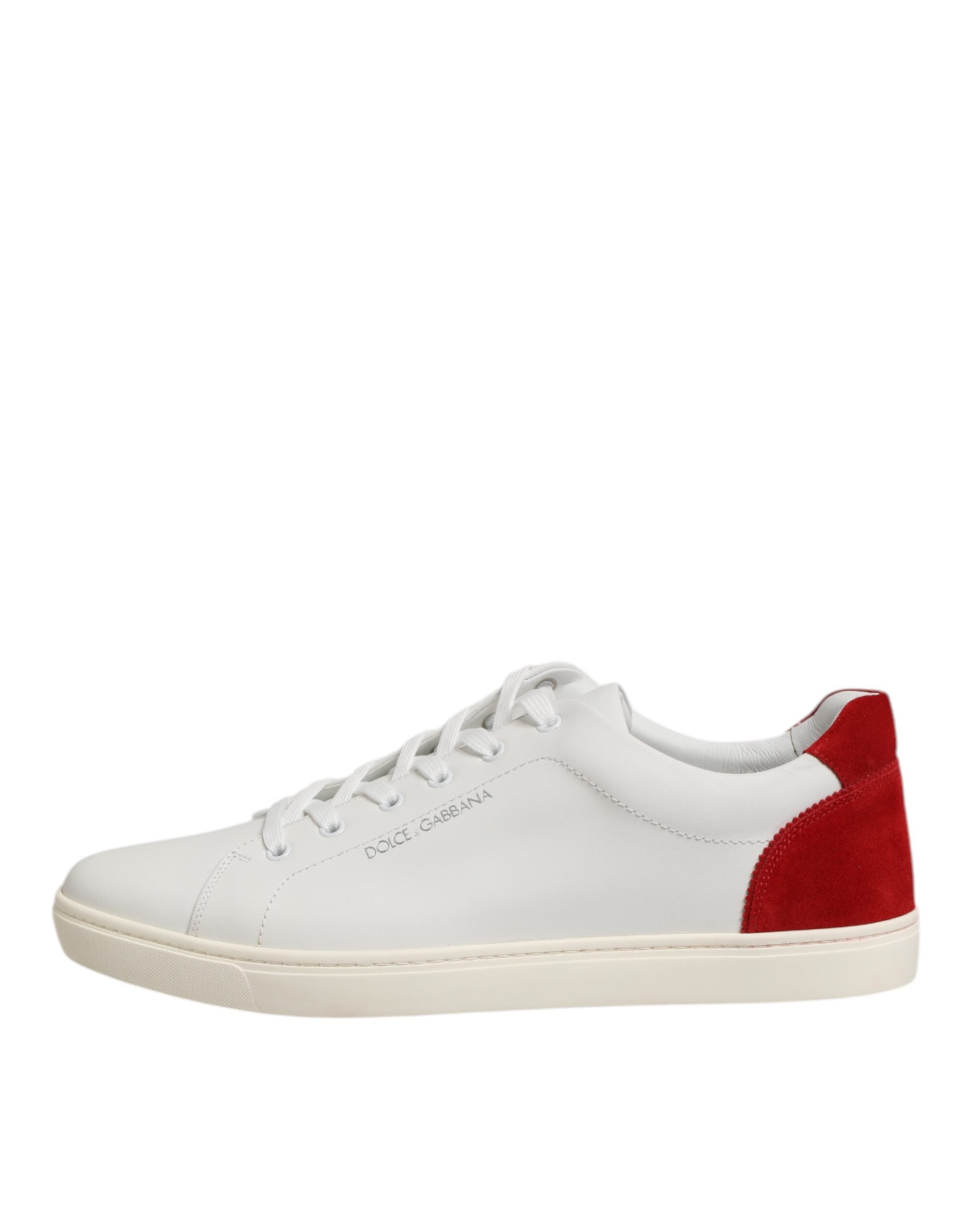 Baskets Dolce & Gabbana blanches rouges