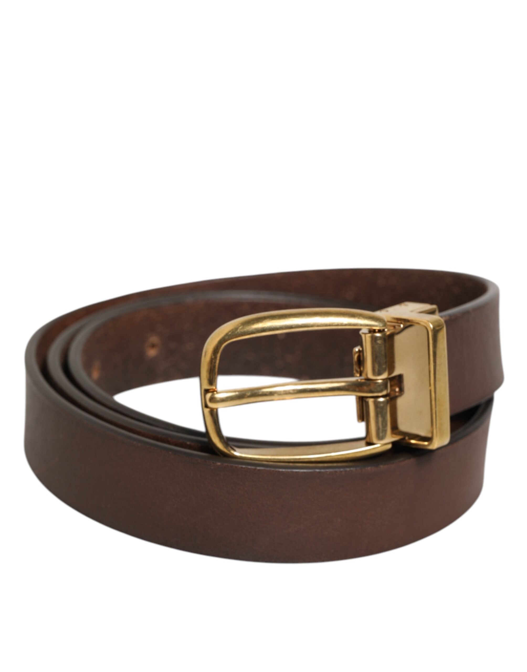 Ceinture Dolce & Gabbana en cuir marron