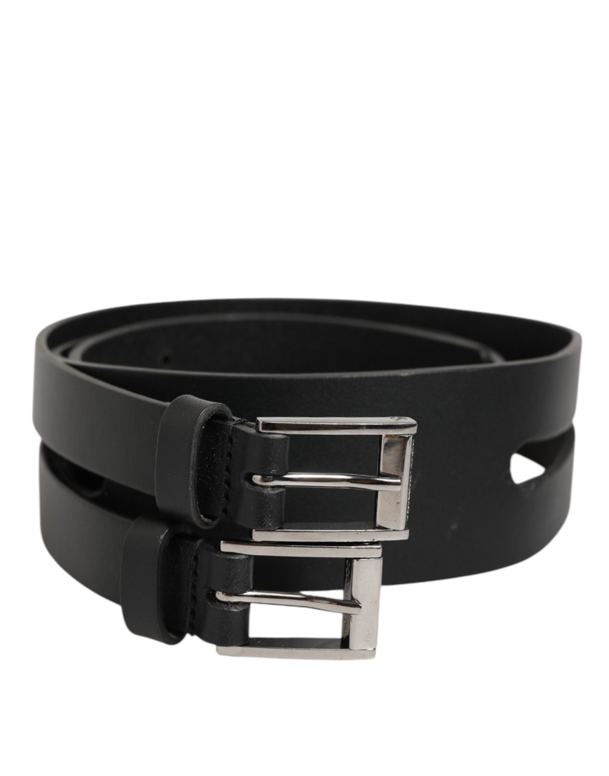 Ceinture Dolce & Gabbana en cuir noir