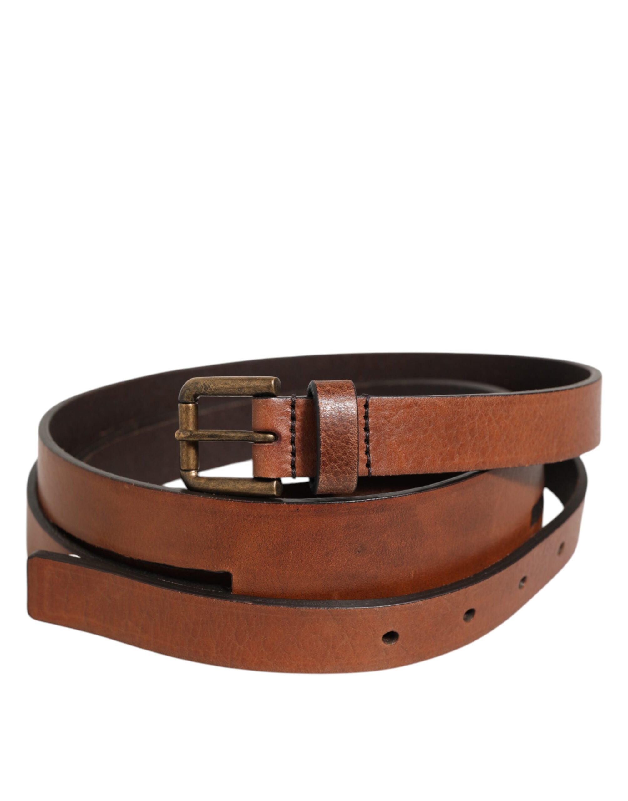 Ceinture Dolce & Gabbana en cuir marron