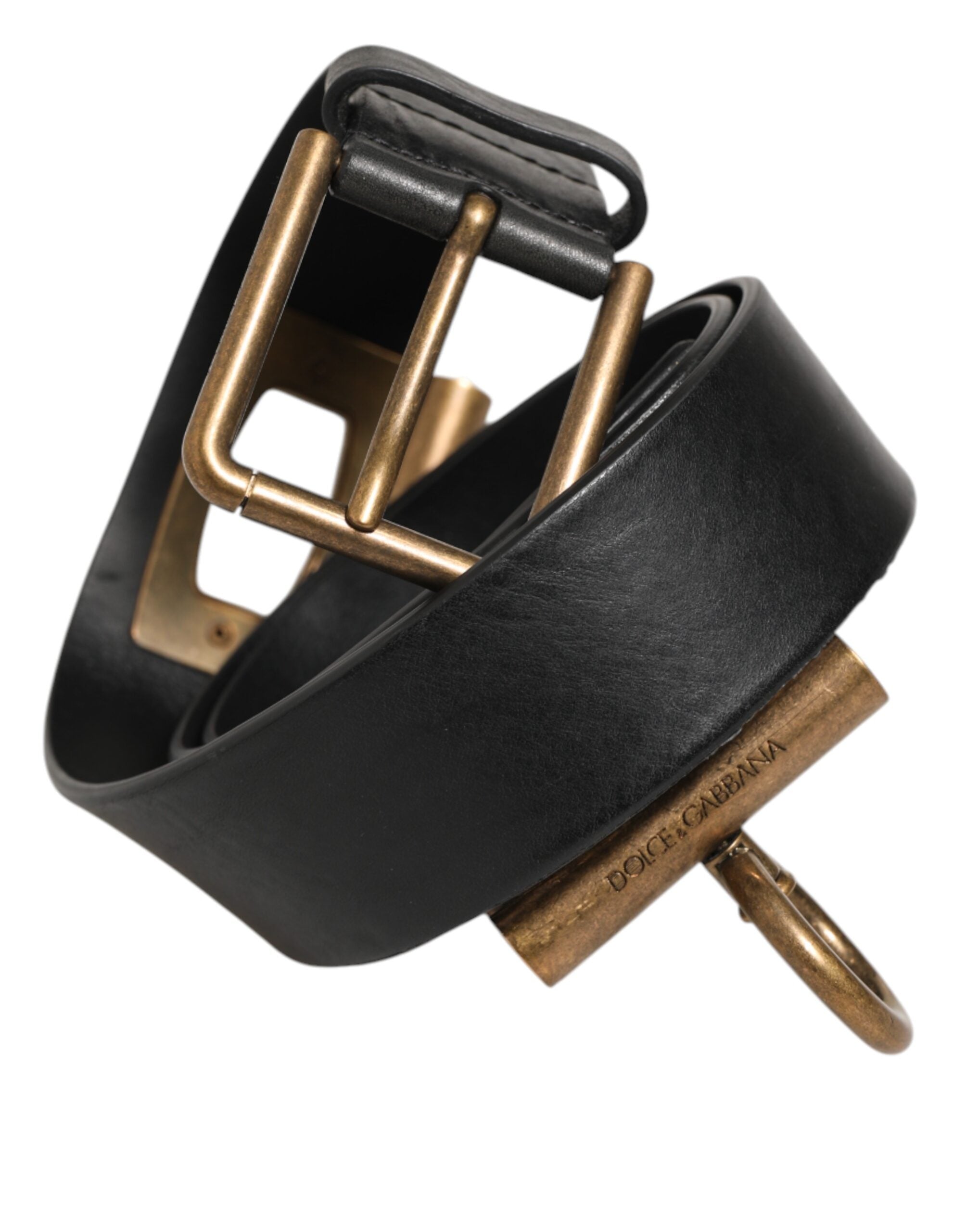 Ceinture Dolce & Gabbana en cuir noire