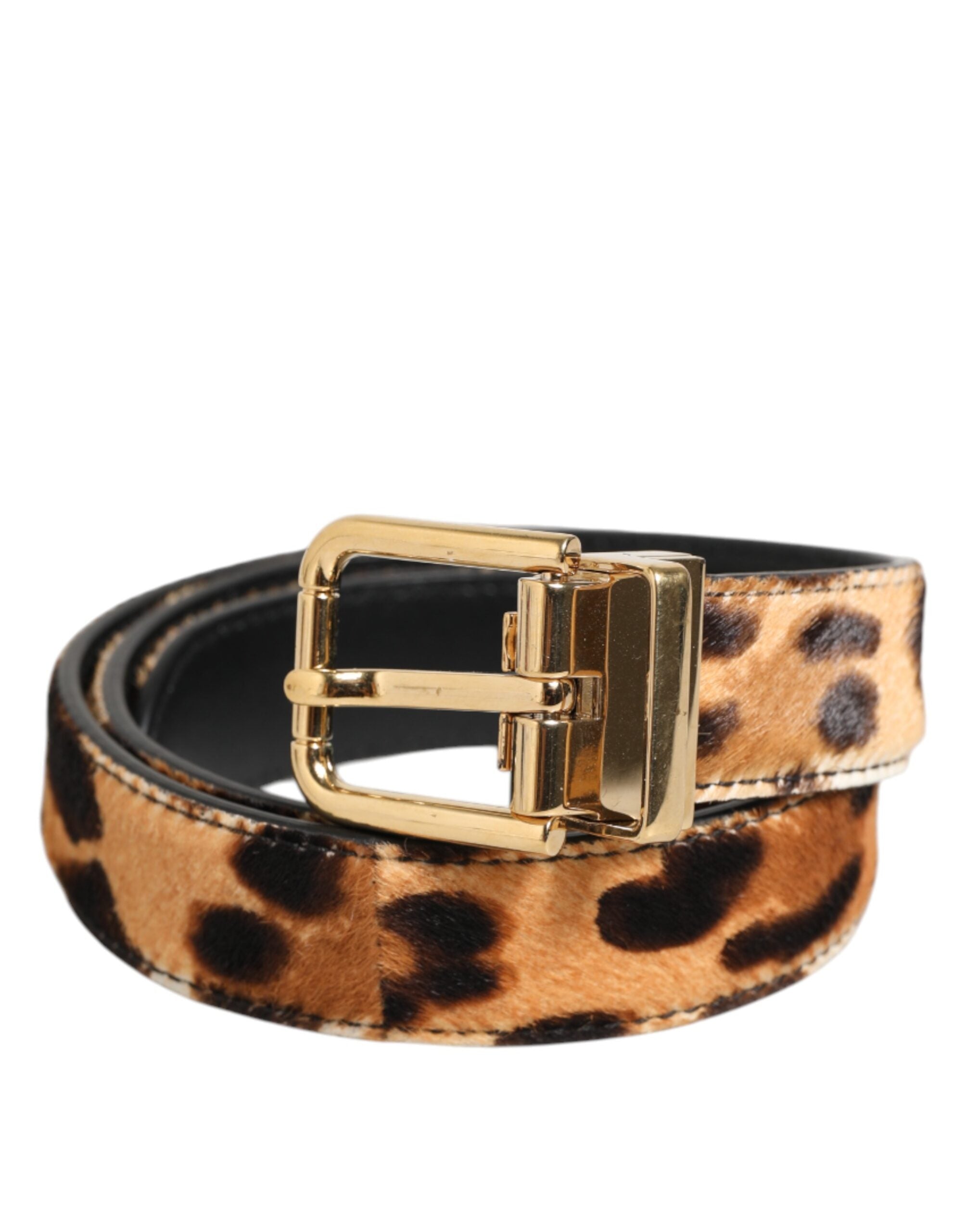 Ceinture Dolce & Gabbana en cuir marron