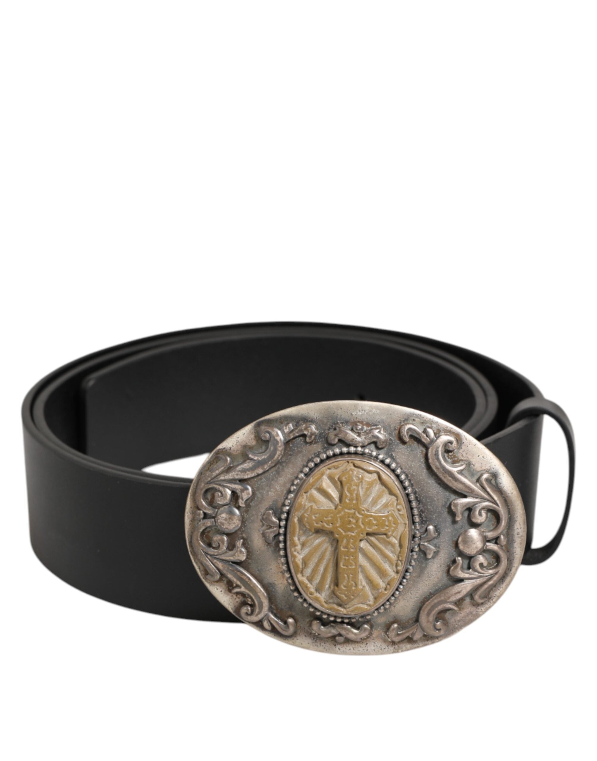 Ceinture Dolce & Gabbana en cuir noire