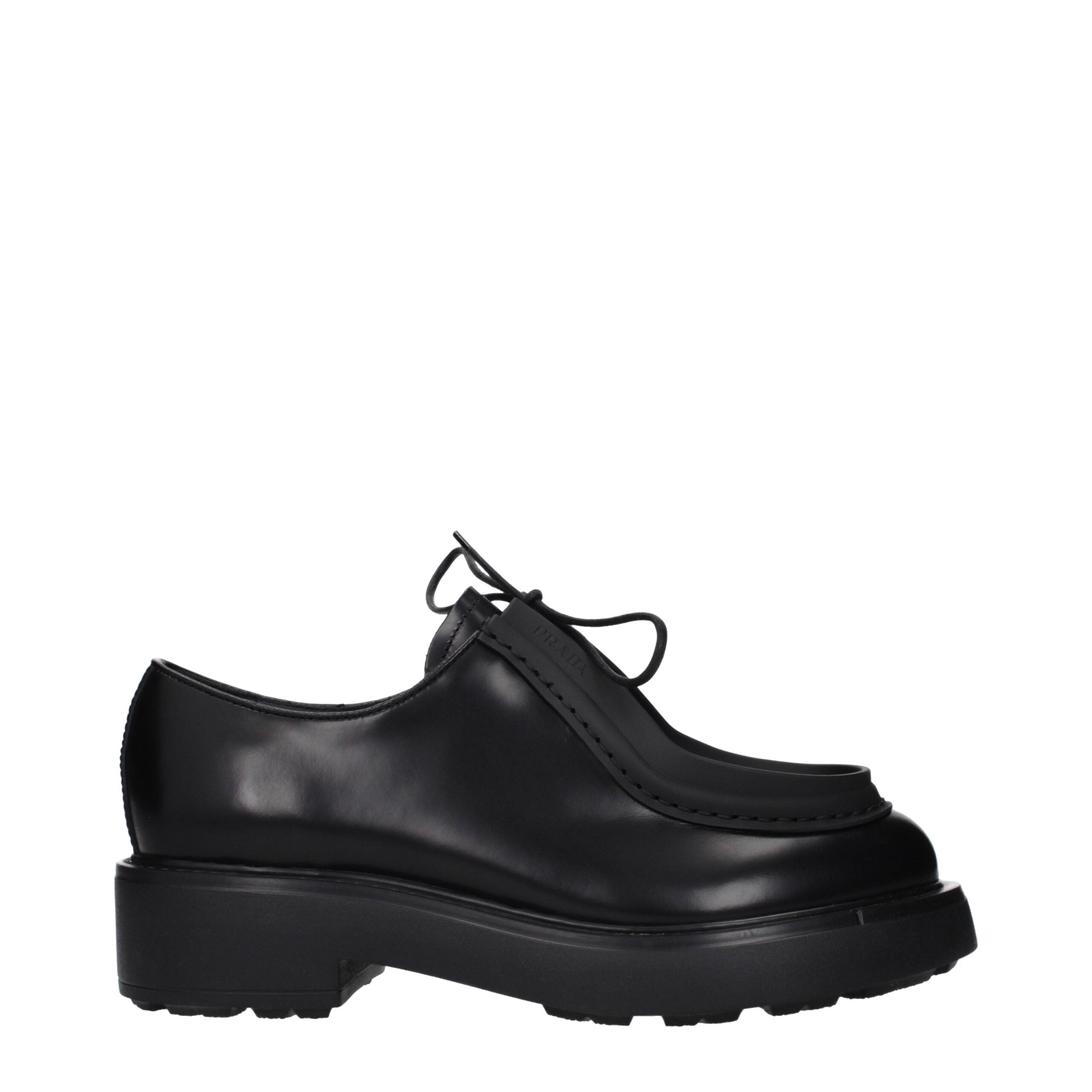 Derbies Prada noires