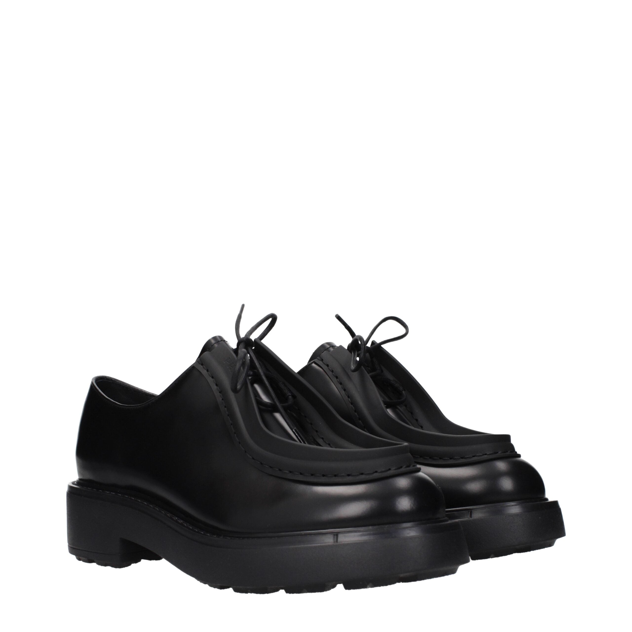 Derbies Prada noires