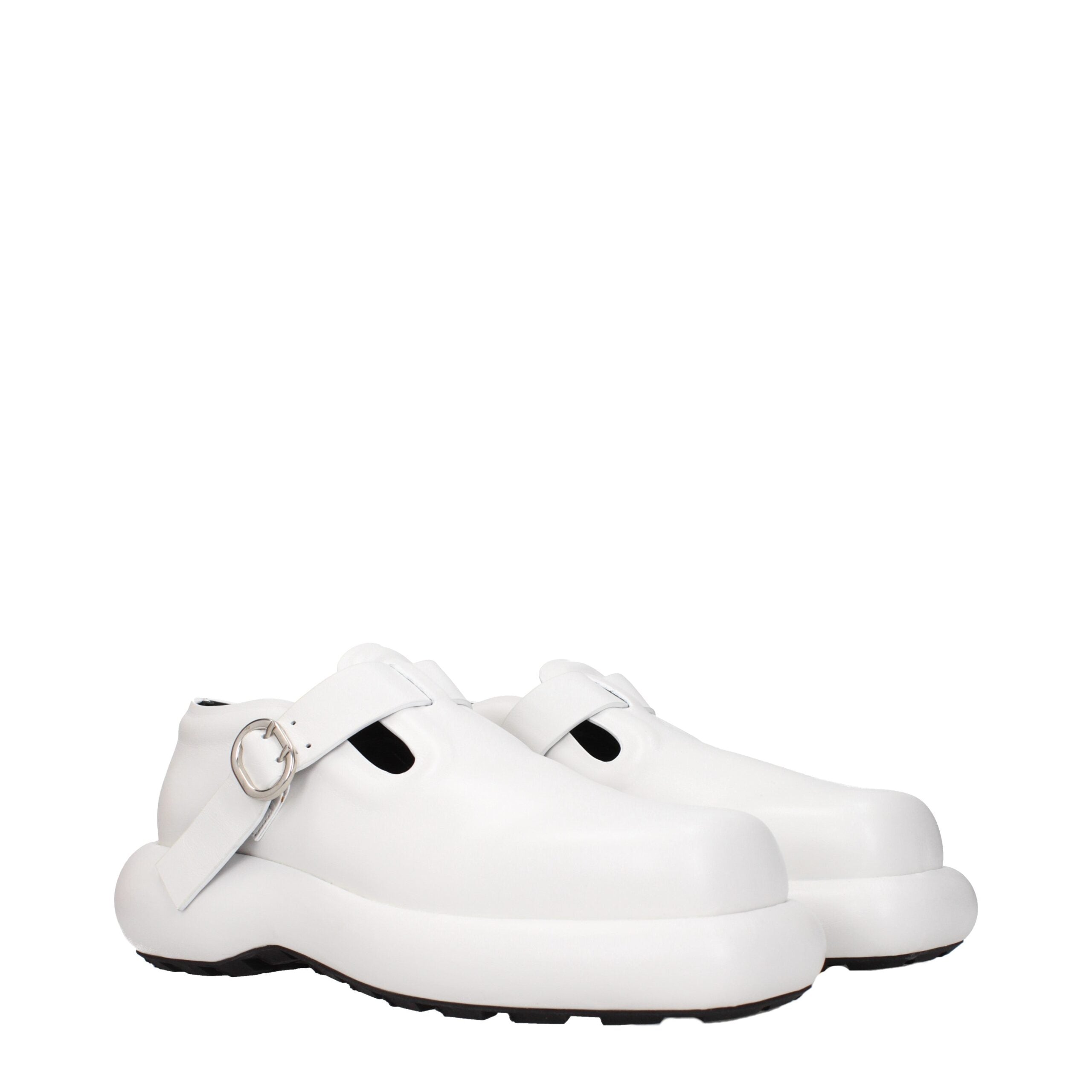 Mocassins Jil Sander blancs