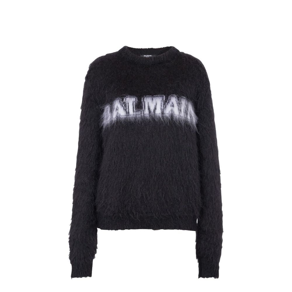 Sweat Balmain logo noir