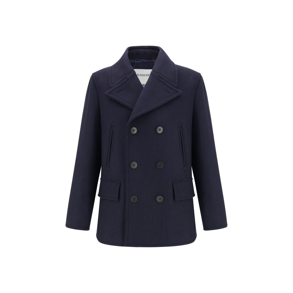 Manteau Burberry laine oversize noir