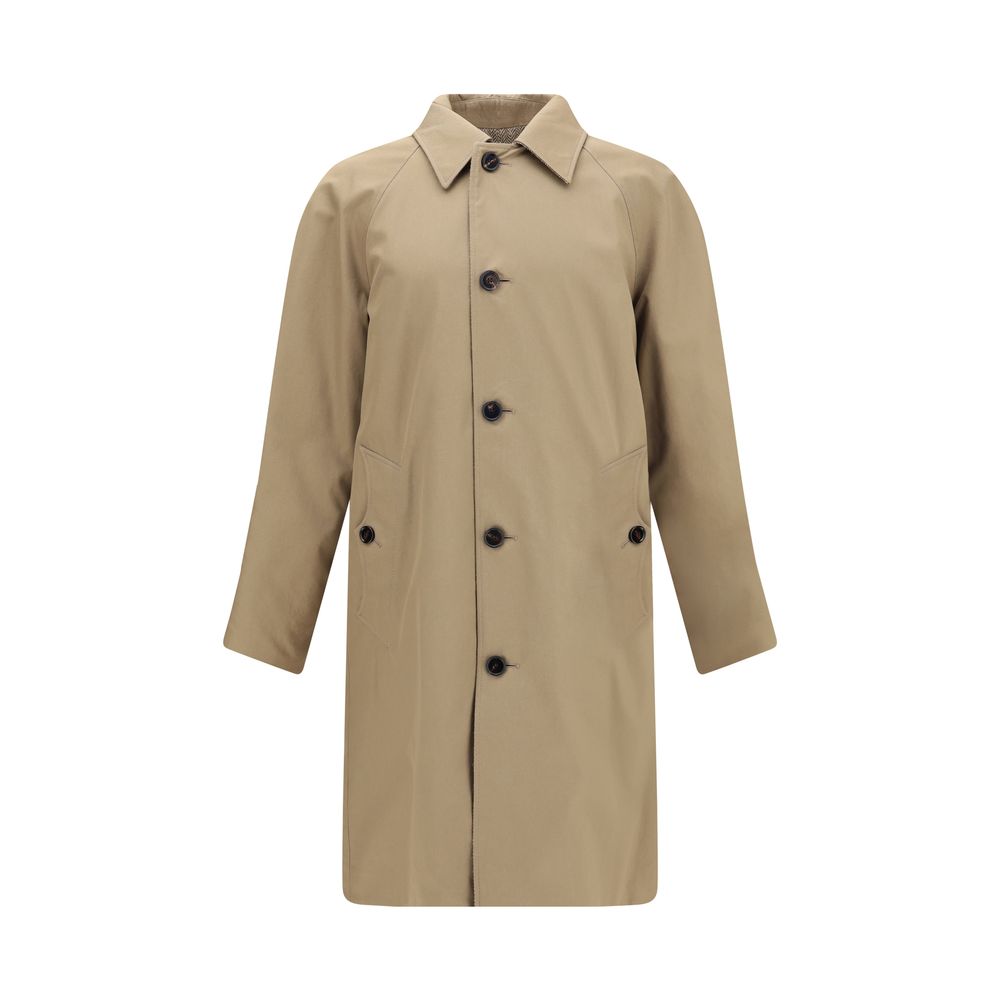 Manteau Burberry Chevington réversible noir