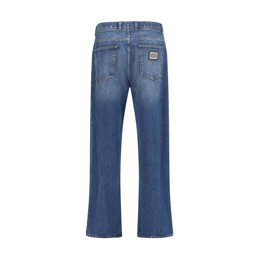 Pantalon Dolce & Gabbana oversize bleu