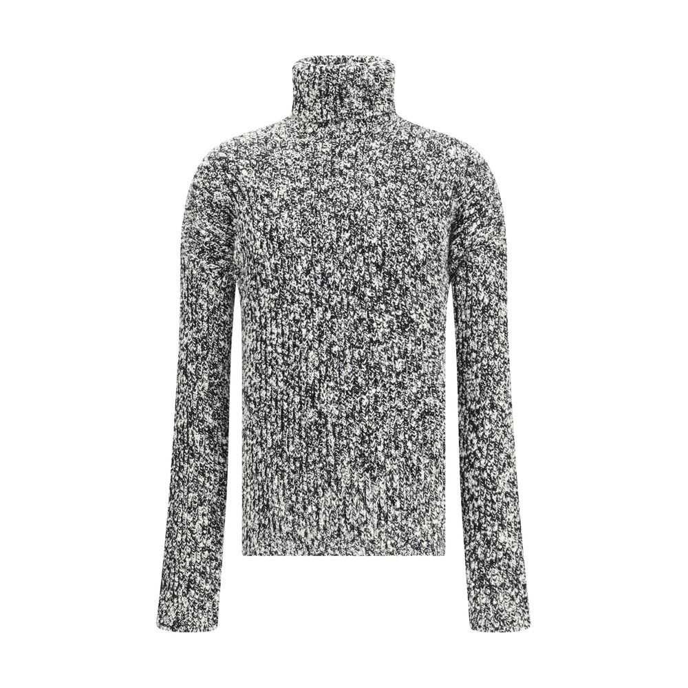 Sweat Dolce & Gabbana col roulé gris