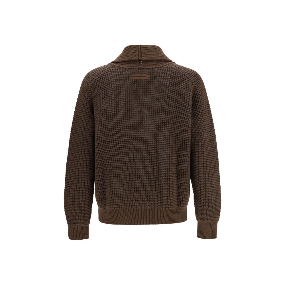 Cardigan Zegna Oasi gris