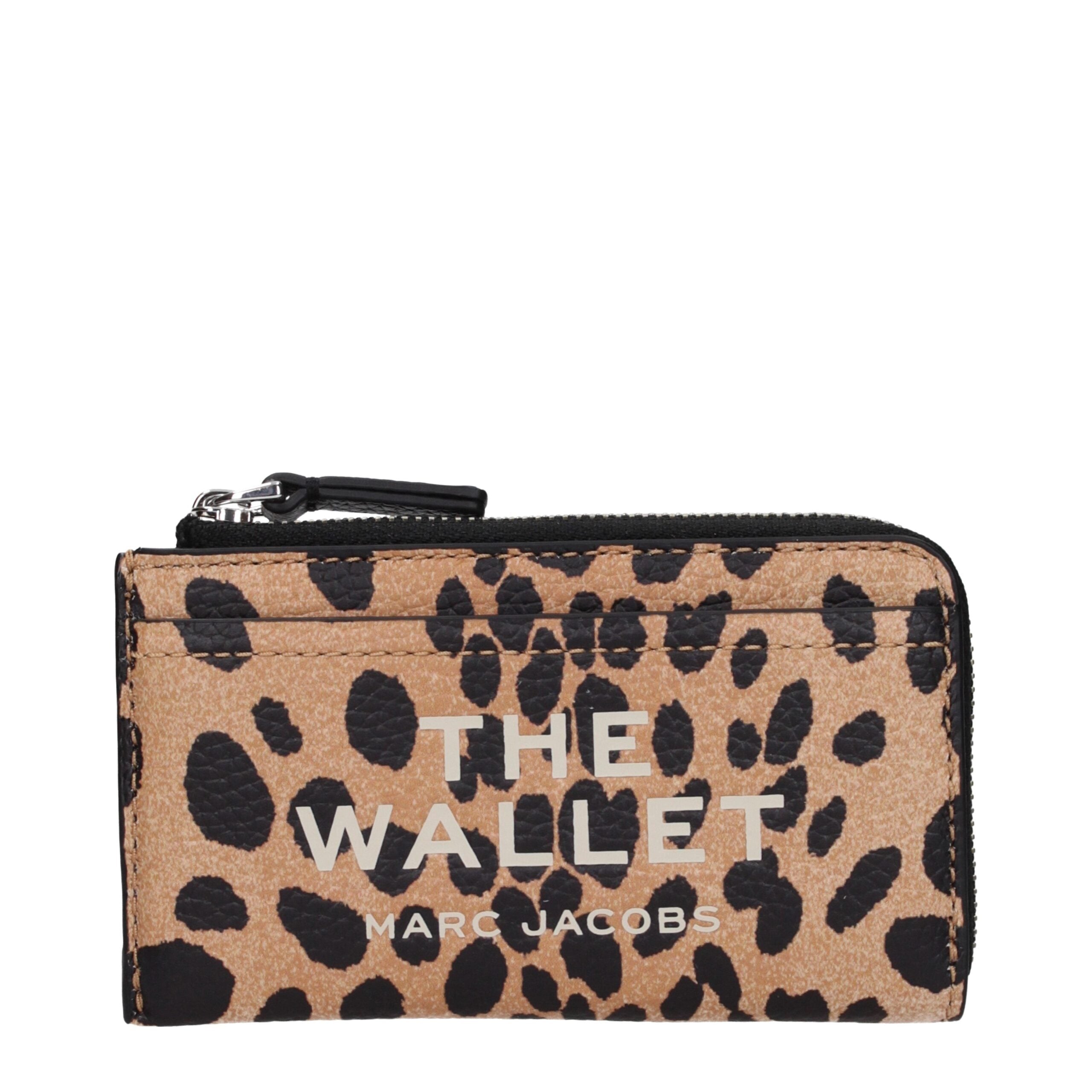 Porte-monnaie Marc Jacobs brun