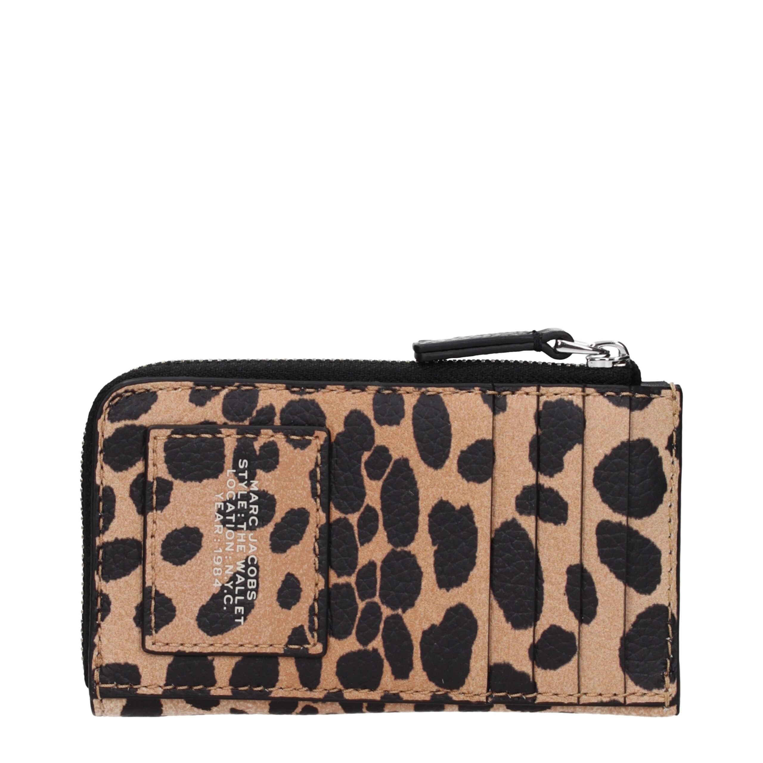 Porte-monnaie Marc Jacobs brun