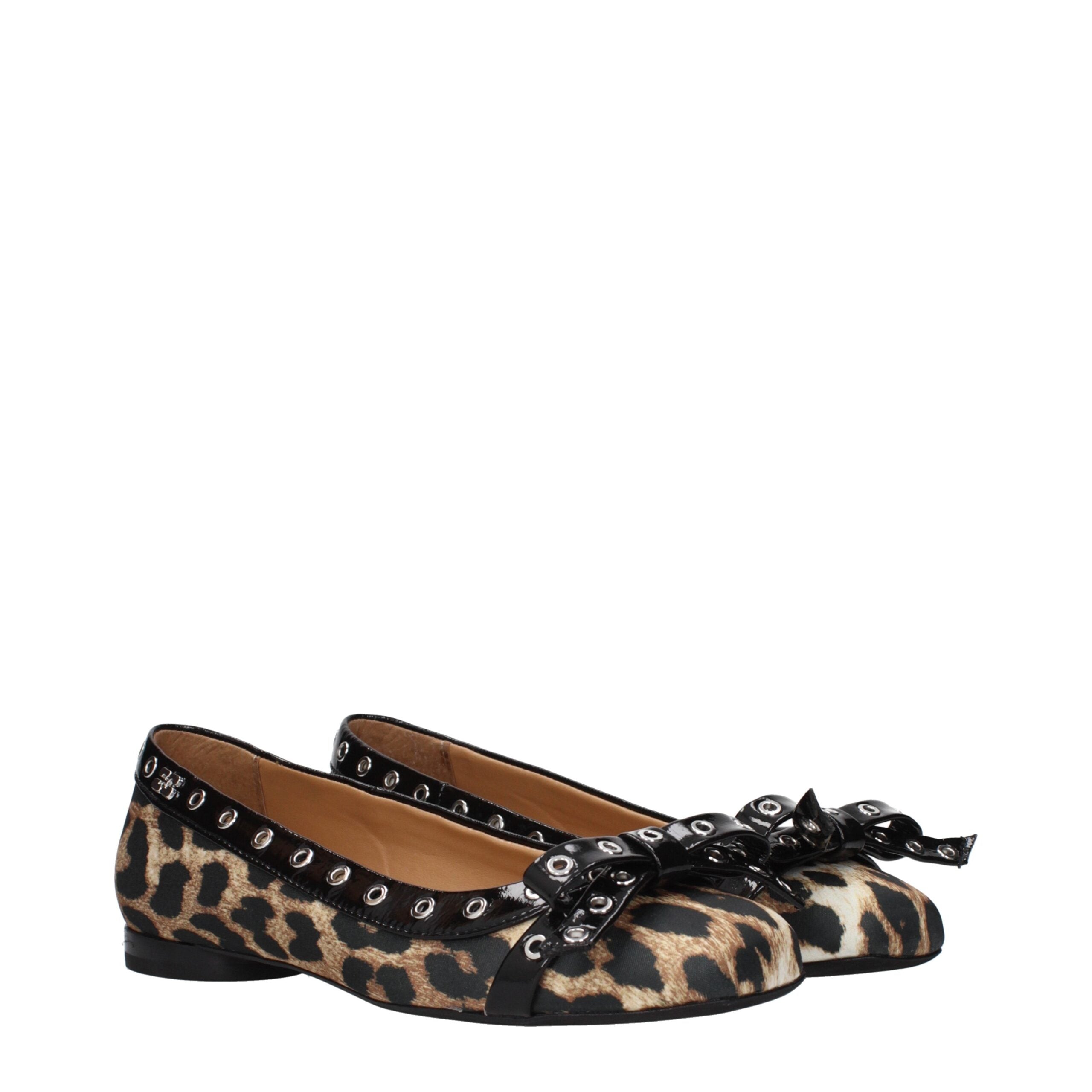 Ballerines Ganni marron