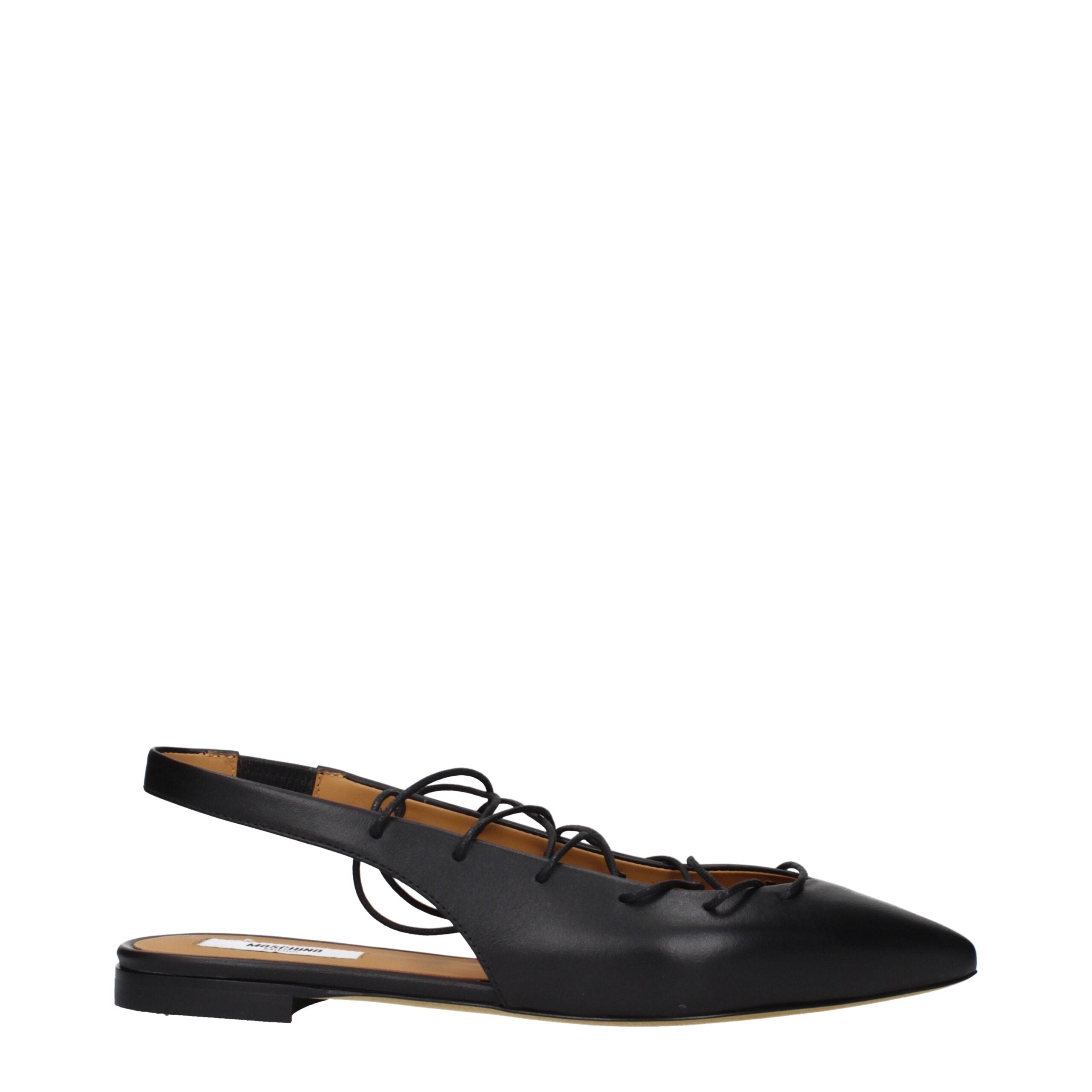 Sandales Moschino noires