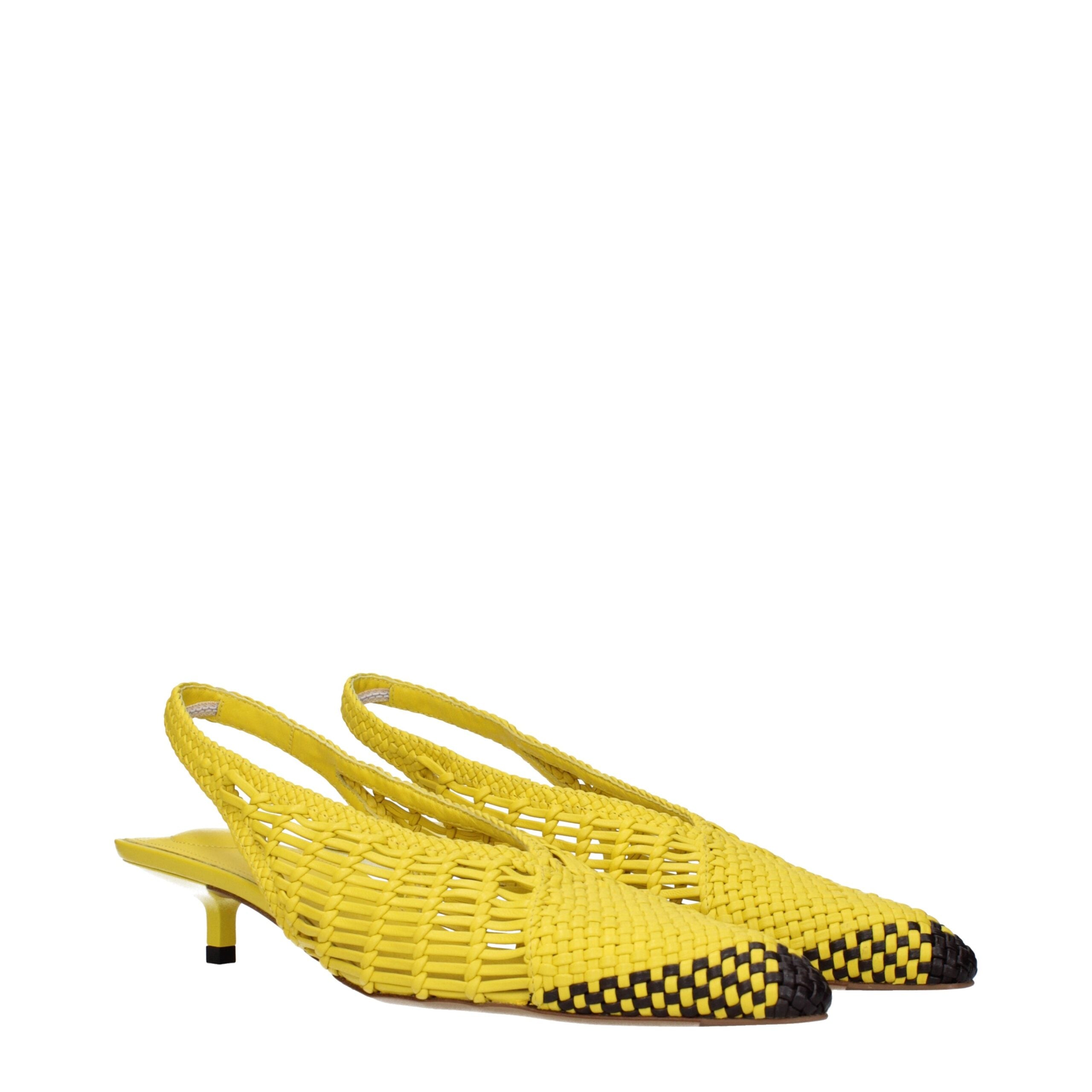 Sandales Jacquemus jaunes