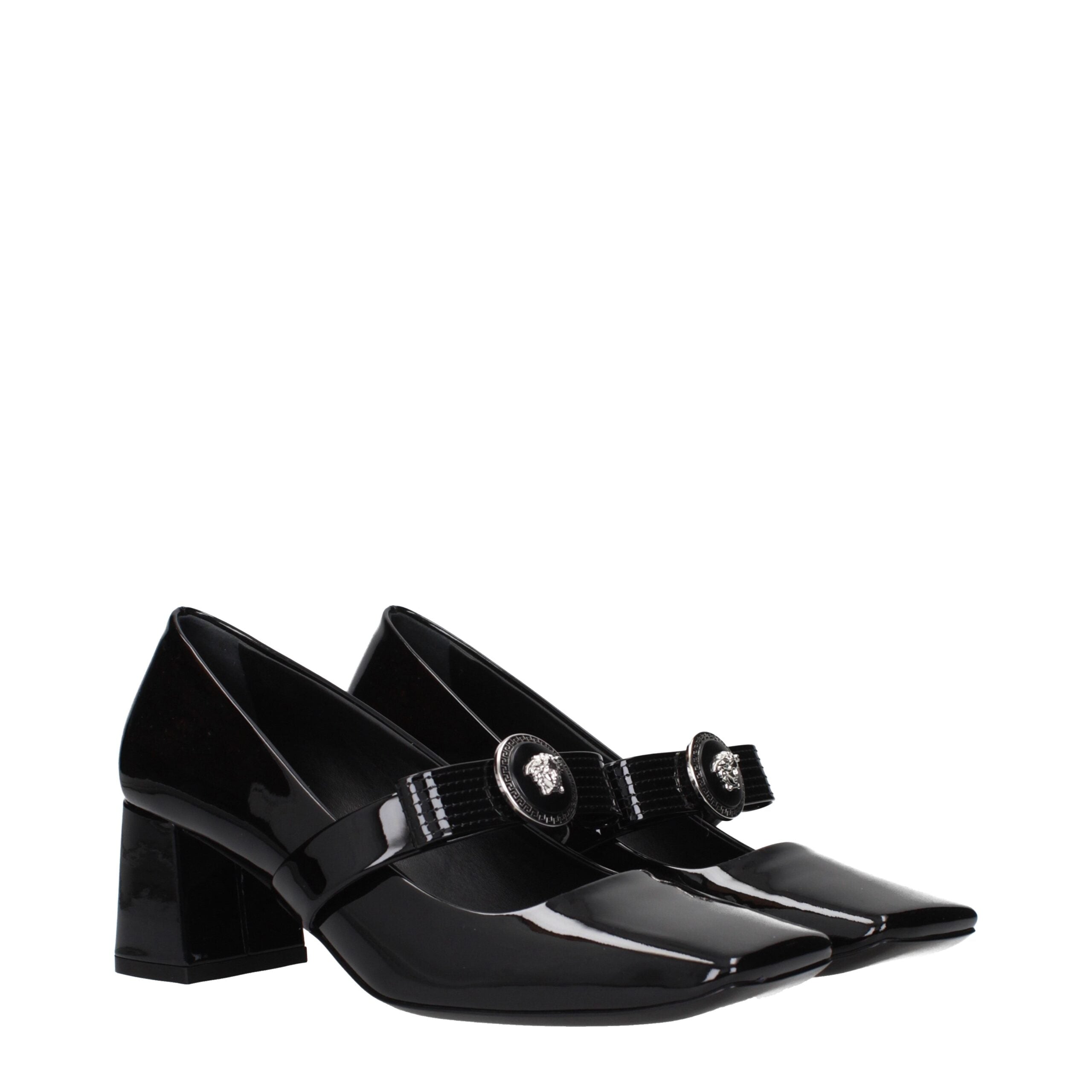 Talons Versace noirs