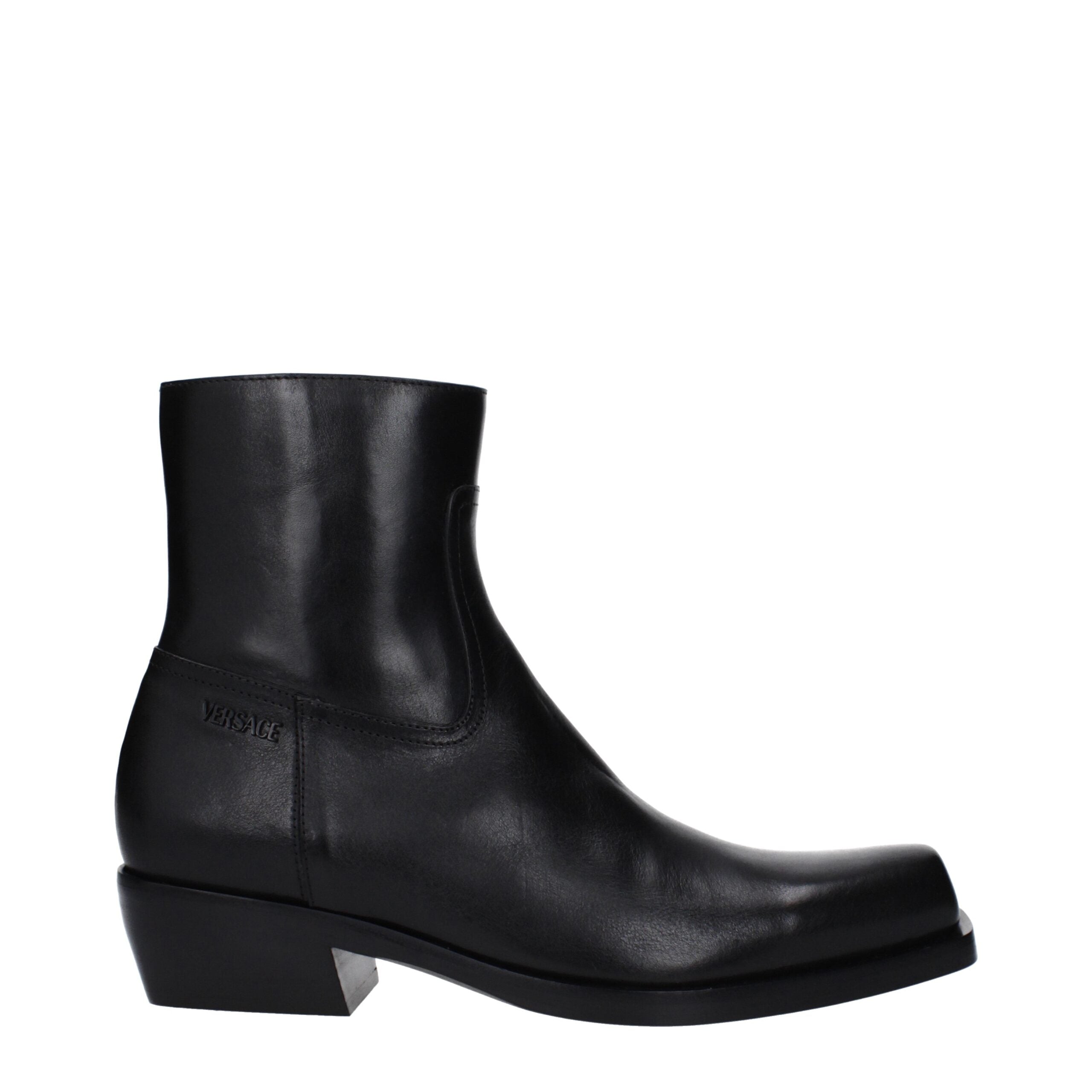 Bottines Versace noires